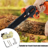 Portable Manual Saw Chain Sharpener Jig Tool for Blade Edge Filing - Low Angle