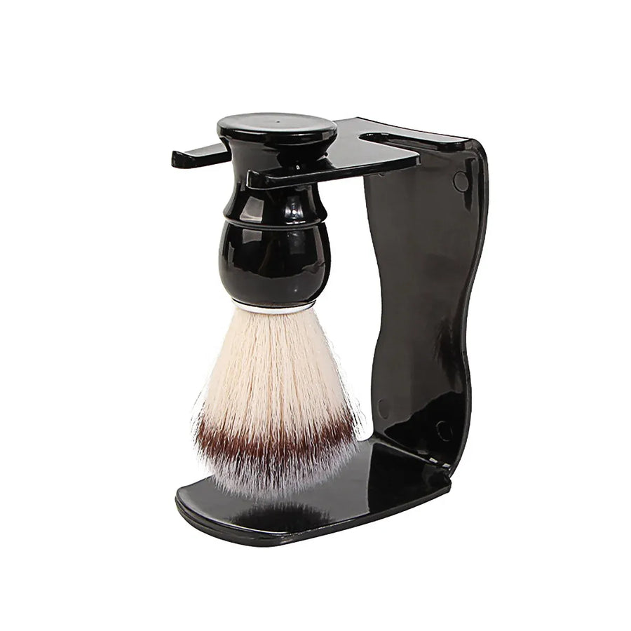 3 in 1 Shaving Brush Kit with Razor Holder Stand and Bowl for Men