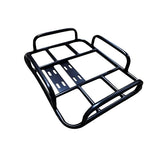 Metal Delivery Bag Rack Ebike Motorcycle Bicycle Food Rider Mount Support Frame - Front View