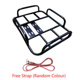 Metal Delivery Bag Rack Ebike Motorcycle Bicycle Food Rider Mount Support Frame - Extra Image