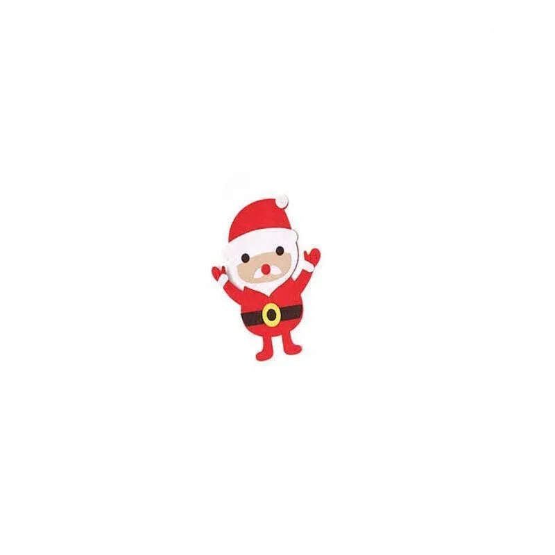 Merry Christmas Banner Felt Santa Reindeer Garland Hanging Decoration 2.8M