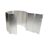10 Plates Foldable Aluminum Camping Cooker Wind Shield for BBQ Stove