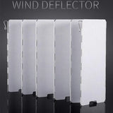 10 Plates Foldable Aluminum Camping Cooker Wind Shield for BBQ Stove - Extra Image