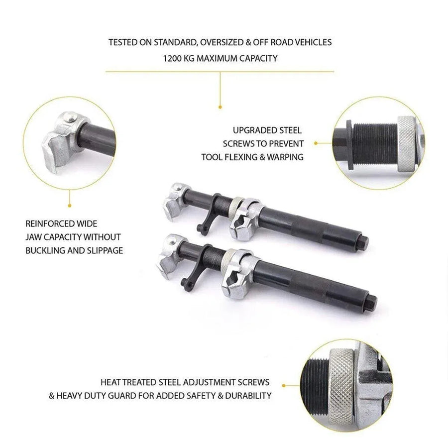 Heavy Duty Coil Spring Compressor Suspension Spring Clamp with Locking Bracket
