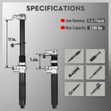 Heavy Duty Coil Spring Compressor Suspension Spring Clamp with Locking Bracket - 45-Degree Angle