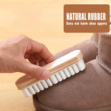 Suede Shoe Brush Rubber Eraser Cleaner for Soft Wool and Suede Shoes Fur Brush - Side View