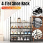 1-Piece 4-Tier Shoe Storage Rack