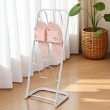 Metal Floor Standing Slipper Rack for Entryway Hallway Bathroom - Extra Image