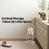 Metal Floor Standing Slipper Rack for Entryway Hallway Bathroom - Extra Image