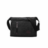 Retro Men'S Canvas Shoulder Messenger Bag Crossbody Satchel Travel Man'S Bags Au - Army Green