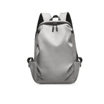 Mens Backpack Large Capacity Waterproof Schoolbag Laptop Work Travel Bag - Grey
