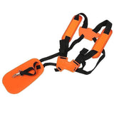 Universal Double Shoulder Harness Strap for Brush Cutter and Whipper Snipper - Front View
