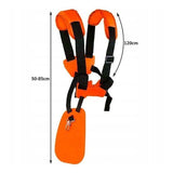 Universal Double Shoulder Harness Strap for Brush Cutter and Whipper Snipper - Side View