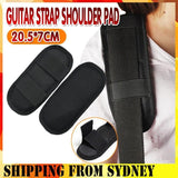 Guitar Strap Thickened For Acoustic Belt Shoulder Pad Bass Protective Anti Slip - Extra Image