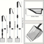 3in1 Chicken Coop Cleaning Scoop Poop Picker Tool for Waste Removal Durable Use