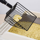 3in1 Chicken Coop Cleaning Scoop Poop Picker Tool for Waste Removal Durable Use - Top-Down View