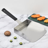 Stainless Steel Flat Bottom Food Spatula Cooking Spatula Kitchen Utensil Tools - Extra Image