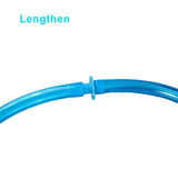 Pet Shower Connector Wash Hose Attachment Sprinkler Handheld Rinser Dogs Bathing - Rear View