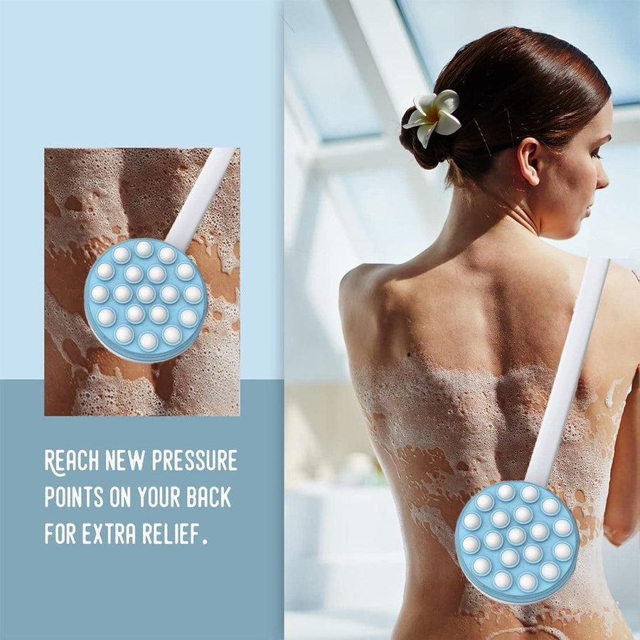 Premium Bath Body Brush Massage Scrubber for Shower Exfoliating Back Washer
