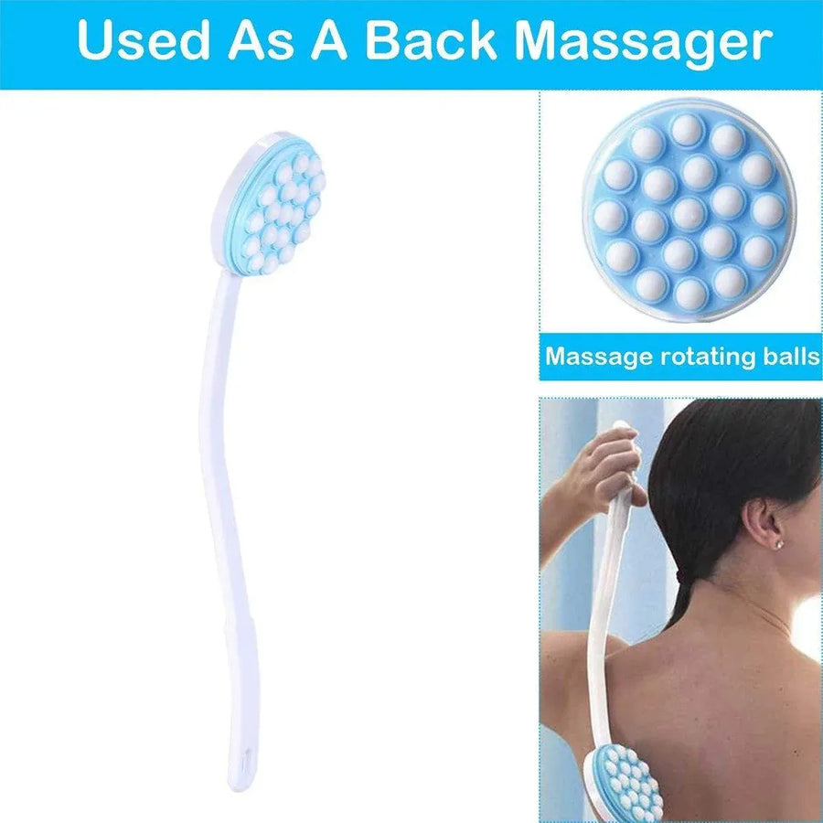 Premium Bath Body Brush Massage Scrubber for Shower Exfoliating Back Washer