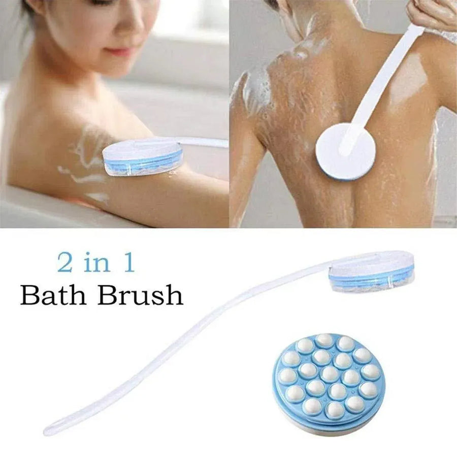 Premium Bath Body Brush Massage Scrubber for Shower Exfoliating Back Washer