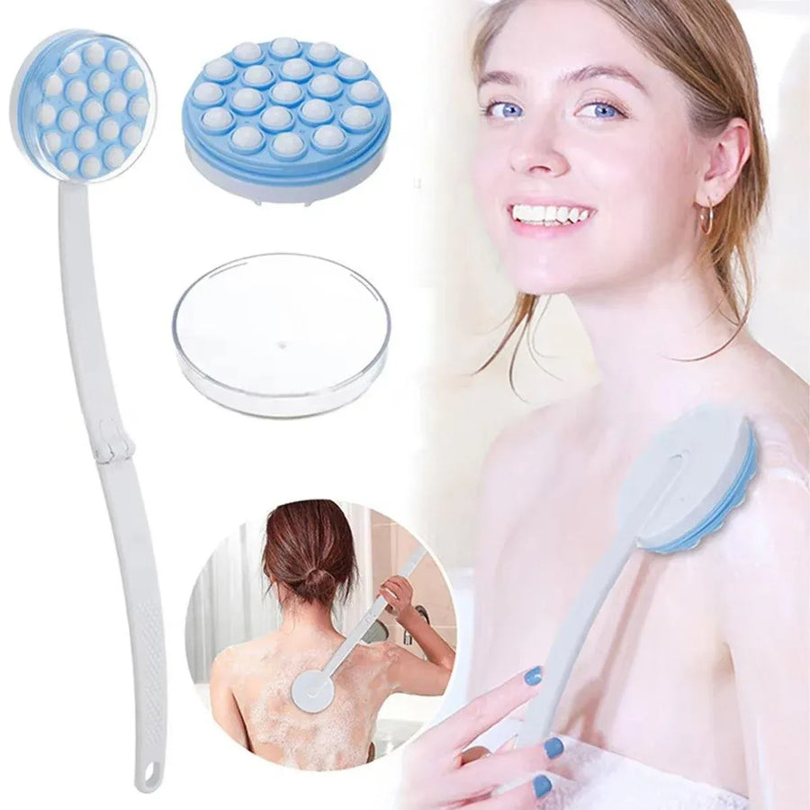 Premium Bath Body Brush Massage Scrubber for Shower Exfoliating Back Washer