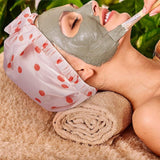 Woman Shower Cap Reusable Long Hair Large Turban Bathroom Waterproof Hair Cap - Coconut Tree