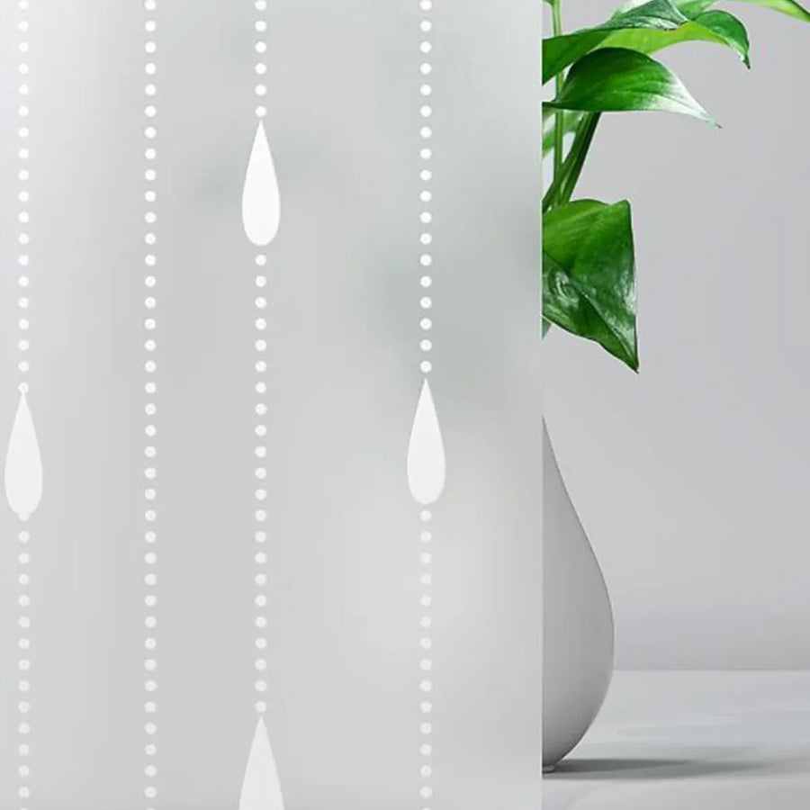 Shower Curtain Waterproof Quick-Dry Drill-Free with Hooks 200×180cm