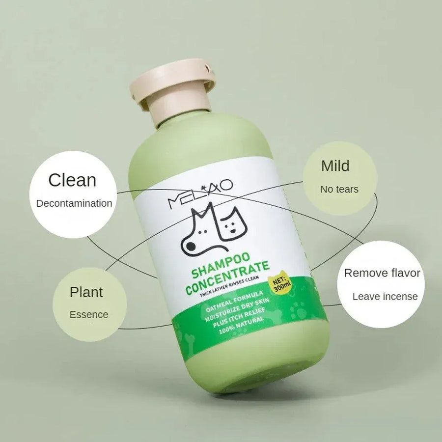 Pet Body Soap Bath Lotion Hair Protecting Knotted Cat Dog Shampoo Conditioner - Shower Gel-300ml
