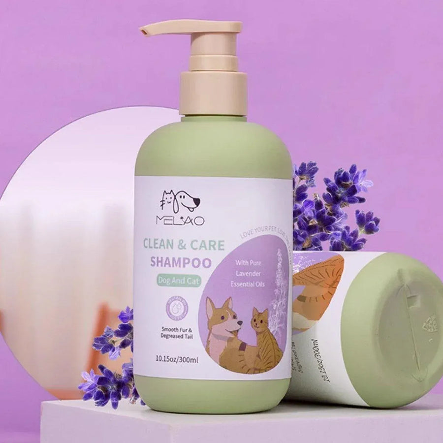 Pet Body Soap Bath Lotion Hair Protecting Knotted Cat Dog Shampoo Conditioner - Shower Gel-300ml