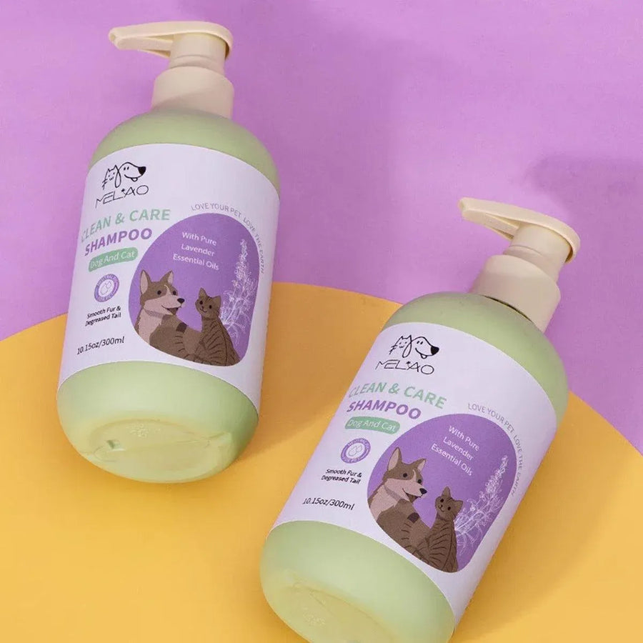 Pet Body Soap Bath Lotion Hair Protecting Knotted Cat Dog Shampoo Conditioner - Shower Gel-300ml