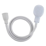 Pet Shower Spray  Hose Single Tap Sink Bath Washing Holder Dog Head  Attachment - Front View