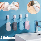 Exfoliating Shower Body Sponge Ultra Soft Bath Scrubber for Gentle Daily Use - Pink