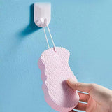 Exfoliating Shower Body Sponge Ultra Soft Bath Scrubber for Gentle Daily Use - Pink - Extra Image