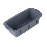 High Temperature Resistant Rectangular Silicone Cake Mold Baking Pan for Kitchen - Purple