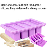 Silicone Butter Mould Nonstick Paste Mould Reusable Baking Tool for Kitchen Use - 45-Degree Angle