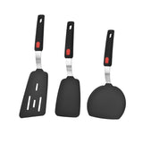 3PCS Silicone Spatula Kitchenware Silicone Cooking Spatula Kitchen Tool Set - Front View