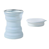 Silicone Folding Travel Mug Portable Retractable Collapsible Mug Outdoor Camping - Sakura Pink - Extra Image