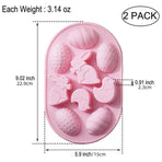 2-Piece Easter Egg and Rabbit Mould Set
