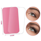 Eyelash Silicone Pad Stand Eyelash Extensions Accessories Lashes Holder Pad Au - Transparent - 45-Degree Angle