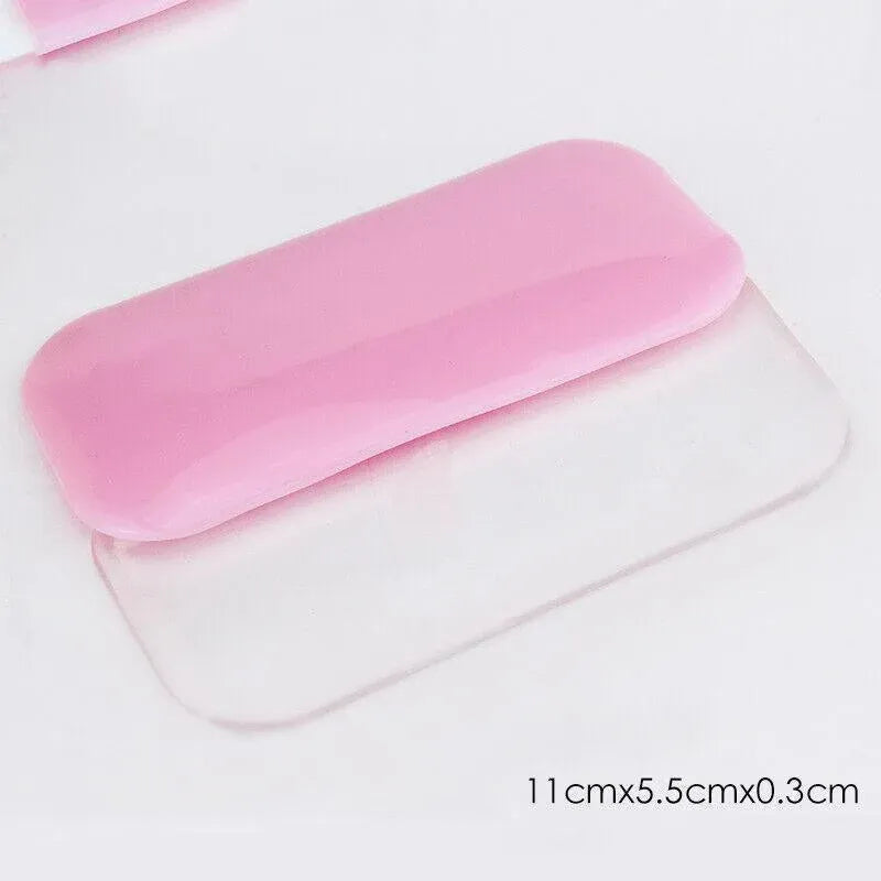 Eyelash Silicone Pad Stand Eyelash Extensions Accessories Lashes Holder Pad Au - Transparent