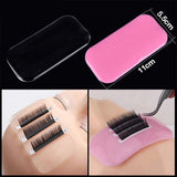 Eyelash Silicone Pad Stand Eyelash Extensions Accessories Lashes Holder Pad Au - Transparent - Extra Image