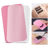 Eyelash Silicone Pad Stand Eyelash Extensions Accessories Lashes Holder Pad Au - Transparent - Extra Image
