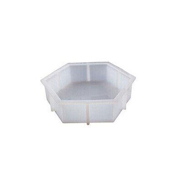 New Large Crystal Epoxy Resin Mold Geometry Cube Specimen Love Heart Round Mould - Round