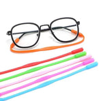 Silicone Reading Glasses Band Cord 21cm for Eyewear Stability - Red
