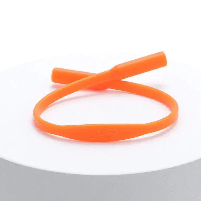 Silicone Reading Glasses Band Cord 21cm for Eyewear Stability - Red