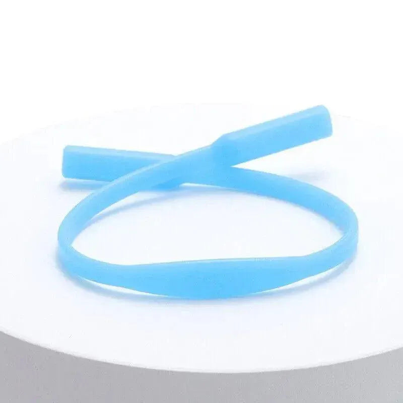 Silicone Reading Glasses Band Cord 21cm for Eyewear Stability - Red