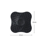 Sink Trap Filter Hair Catcher Shower Bath Cover Basin Stopper Drain Strainer - Black