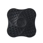 Sink Trap Filter Hair Catcher Shower Bath Cover Basin Stopper Drain Strainer - Black