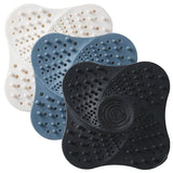 Sink Trap Filter Hair Catcher Shower Bath Cover Basin Stopper Drain Strainer - Blue - Front View